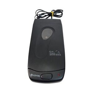 Kinyo 1-Way VHS Video Cassette Rewinder Black Auto-Stop 0197 Vintage Tech